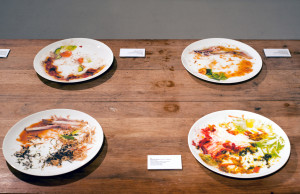 Damaris Booth London, England Installation view of series "Britain's Dinners" 2013 Courtesy of HCP 