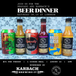Beer Dinner at Lowbrow