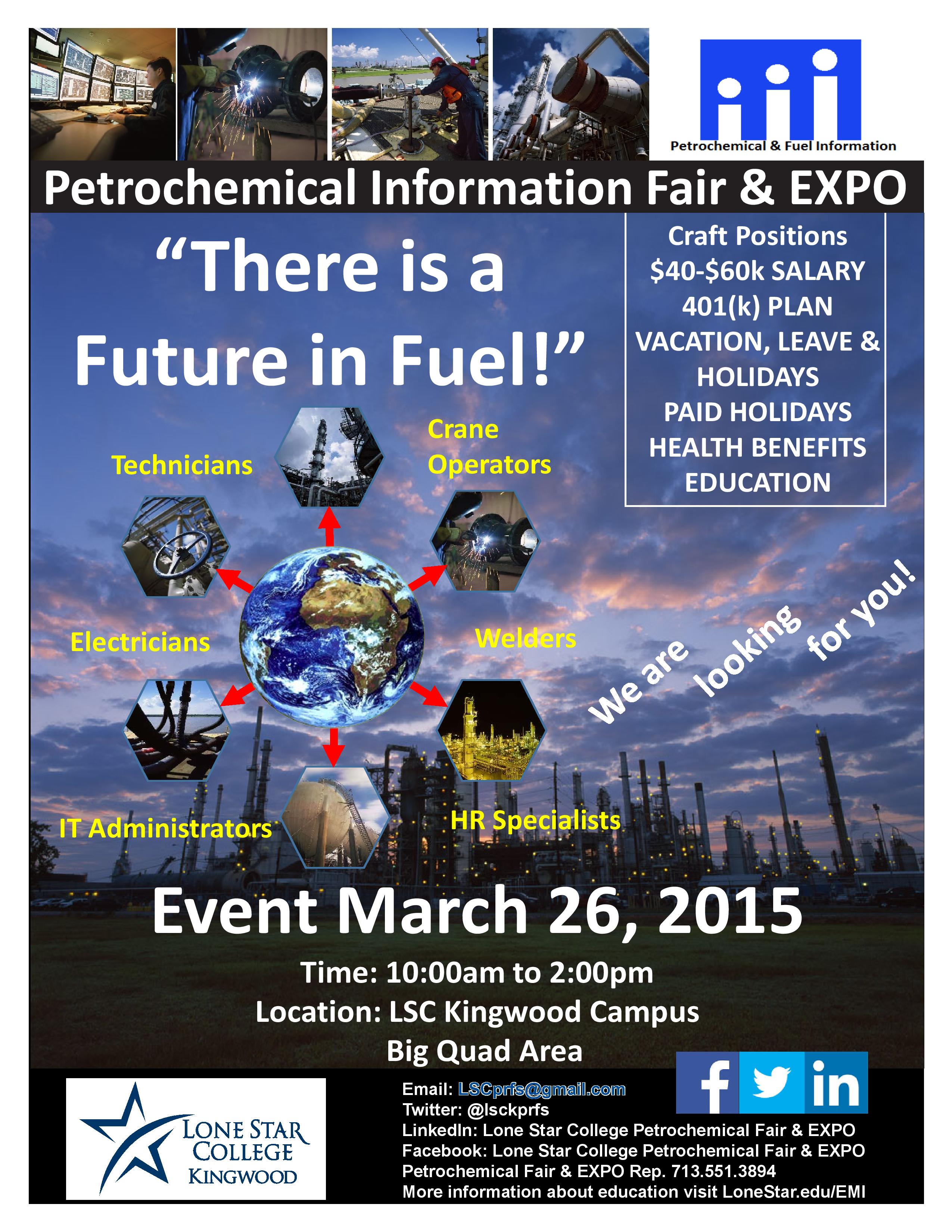 Lone Star Kingwood Petrochemical Informational Fair and Expo